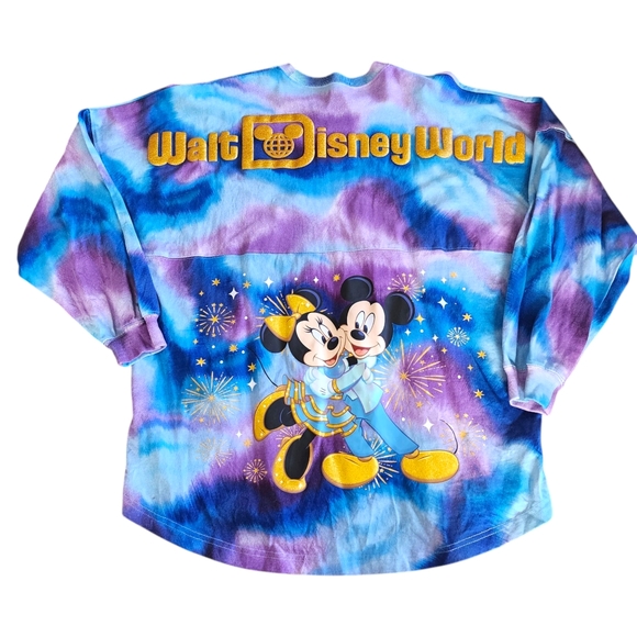 Disney Tops - Walt Disney World 50th Anniversary medium Grand Finale Spirit jersey